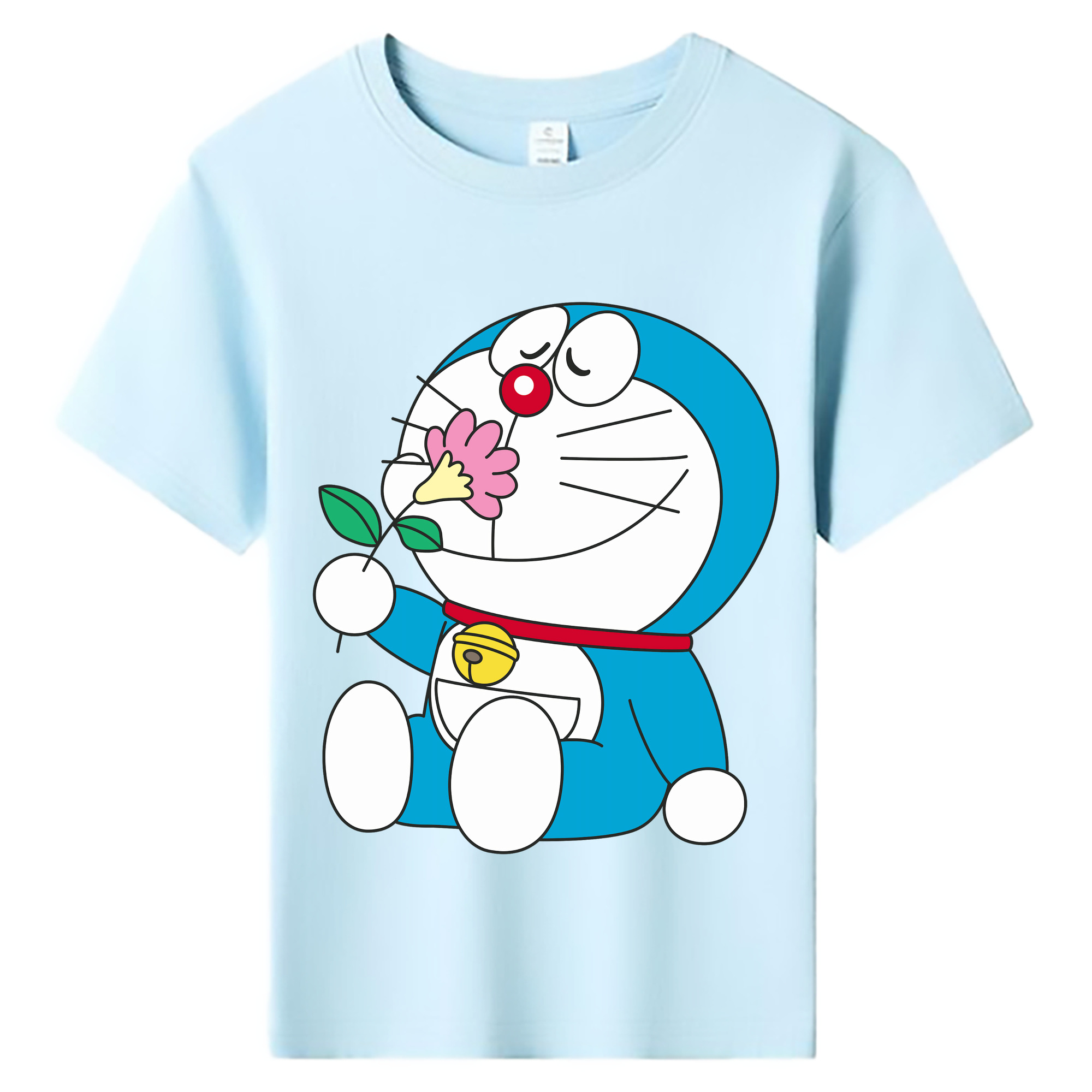 （画像用） ドラえもん Doraemon 綿100％キッズTシャツ（フロントプリント）